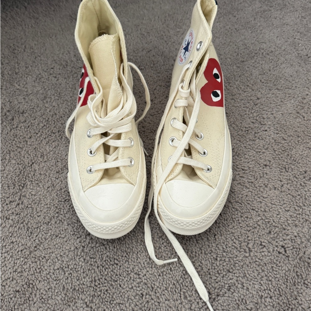 AllStar High Tops in collaboration with Comme des Garçons PLAY